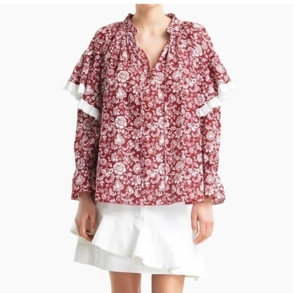 See by Chloe Blouse Sz 40 / 8-10 - Picture 5 of 10